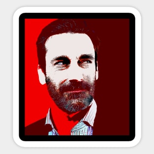 jon hamm Sticker